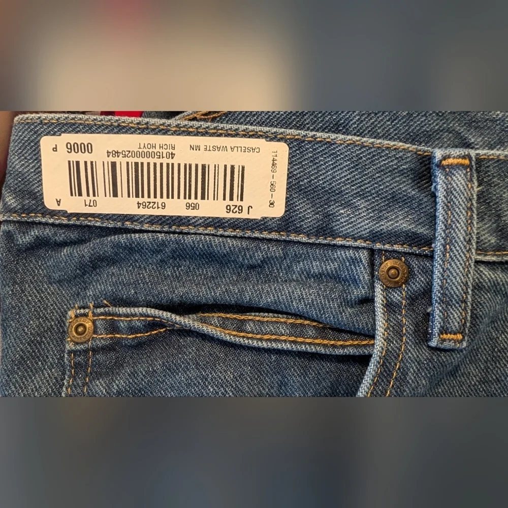 NWT Wrangler Rugged Wear Mens Big & Tall Relaxed Fit Size 56x30 Blue Jeans NEW! - Picture 11 of 16